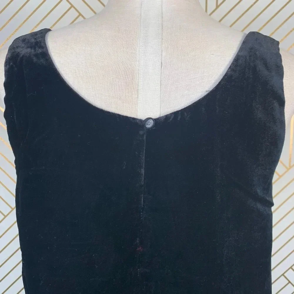 J.‎ Crew Velvet Tank Top in Black Style J4925